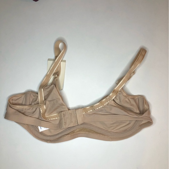 NWT Beige Barely There Underwire Bra Size 38B - Picture 3 of 5